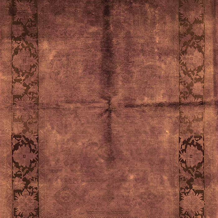 Oriental Orange Industrial Rug, urb1246org