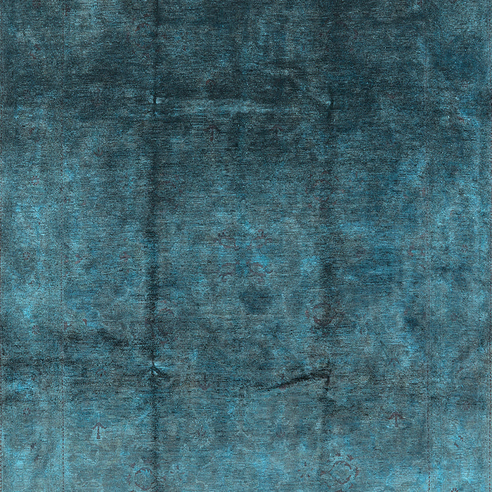 Oriental Light Blue Industrial Rug, urb1247lblu