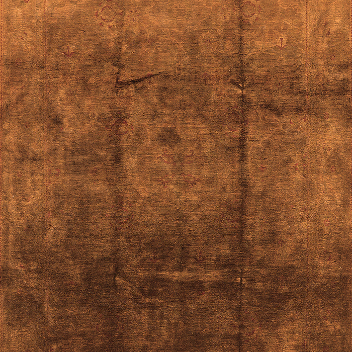 Machine Washable Oriental Orange Industrial Area Rugs, wshurb1247org