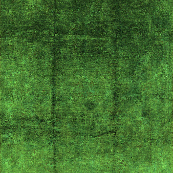Oriental Green Industrial Rug, urb1247grn