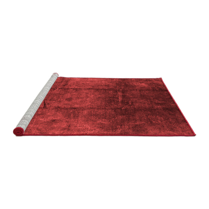 Industrial Red Washable Rugs