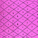 Square Machine Washable Solid Pink Modern Rug, wshurb1248pnk