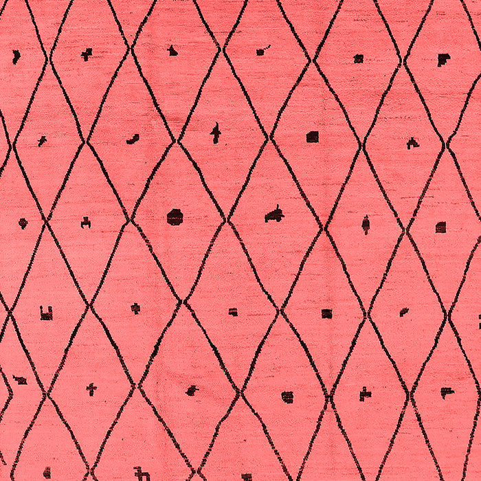 Solid Red Modern Area Rugs