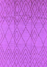 Solid Purple Modern Rug, urb1249pur