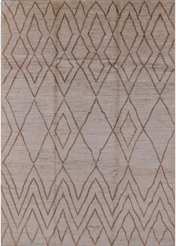 Mid-Century Modern Dark Almond Brown Solid Rug, urb1249