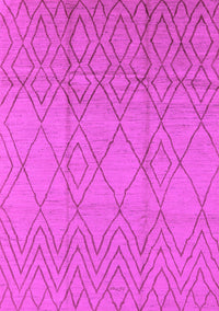 Solid Pink Modern Rug, urb1249pnk