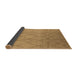 Sideview of Solid Brown Modern Rug, urb1249brn