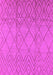 Machine Washable Solid Pink Modern Rug, wshurb1249pnk