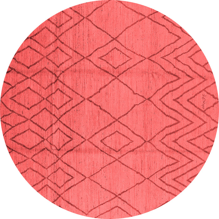 Solid Red Modern Rug, urb1249red
