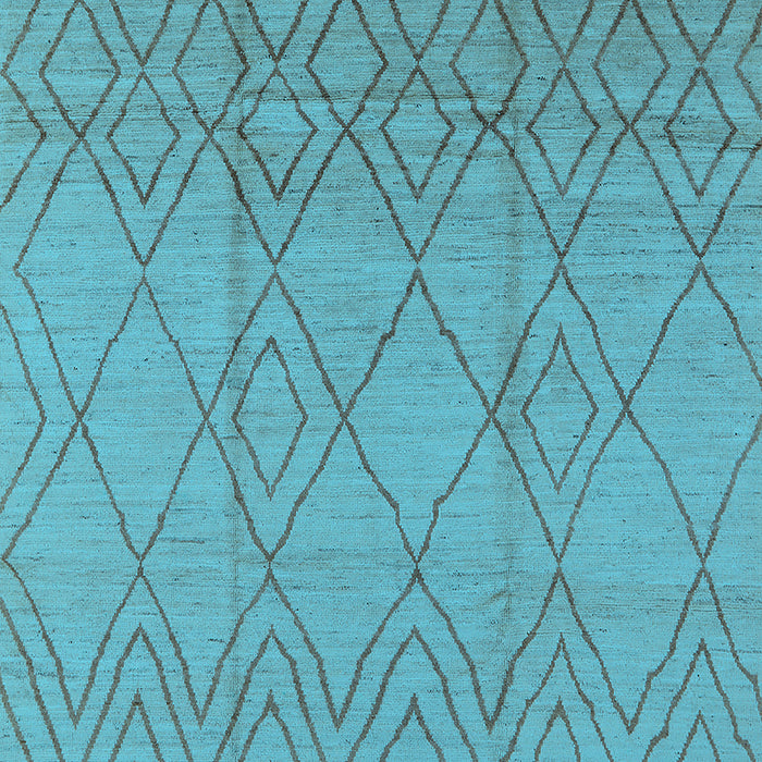 Solid Light Blue Modern Rug, urb1249lblu