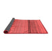 Solid Red Modern Area Rugs