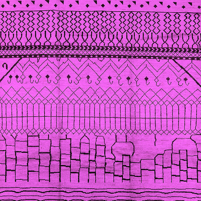 Solid Pink Modern Rug, urb1250pnk