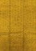 Solid Yellow Modern Rug, urb1251yw