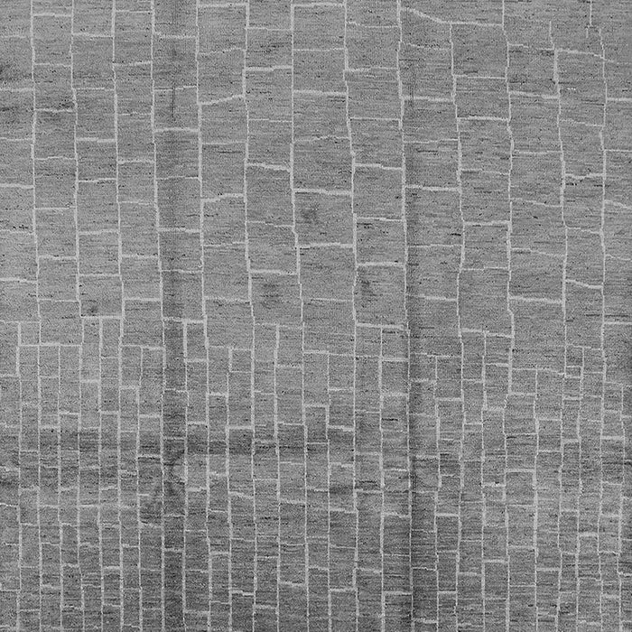 Solid Gray Modern Rug, urb1251gry