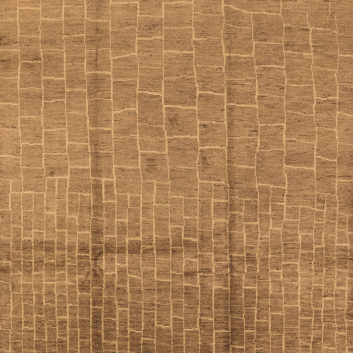 Solid Brown Modern Rug, urb1251brn