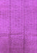 Machine Washable Solid Purple Modern Area Rugs, wshurb1251pur