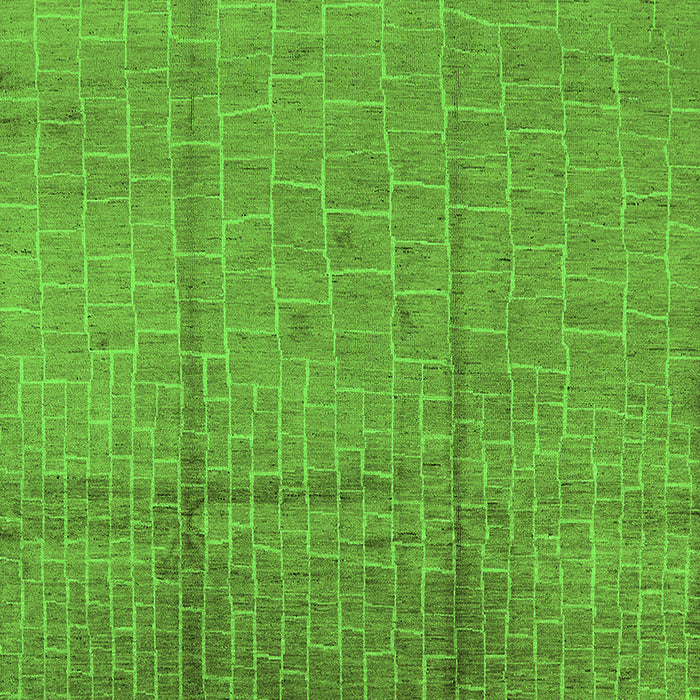 Solid Green Modern Rug, urb1251grn