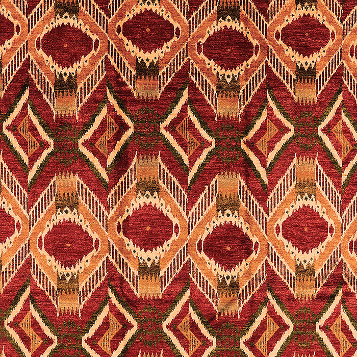 Solid Orange Modern Rug, urb1252org