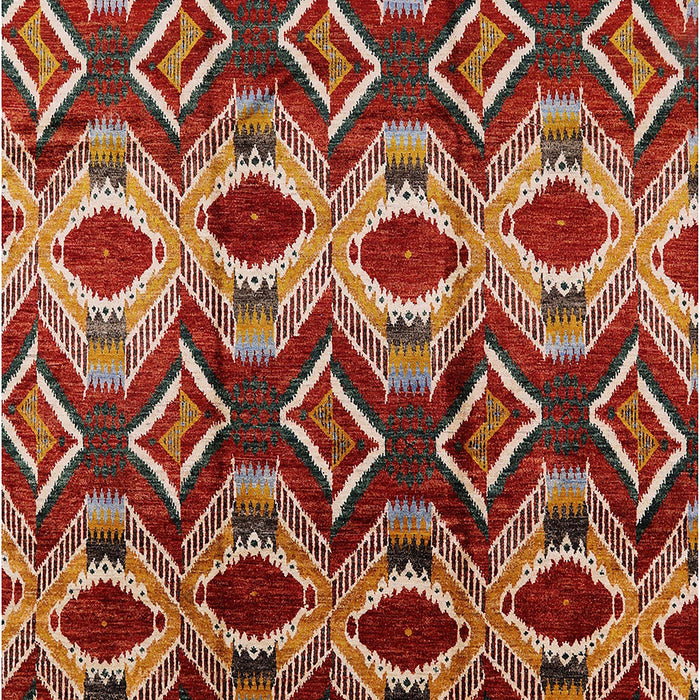 Mid-Century Modern Light Copper Gold Solid Rug, urb1252