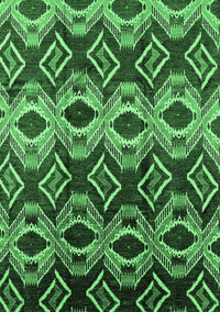 Solid Emerald Green Modern Rug, urb1252emgrn