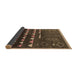 Sideview of Solid Brown Modern Rug, urb1253brn