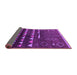 Sideview of Solid Pink Modern Rug, urb1253pnk