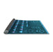 Sideview of Solid Light Blue Modern Rug, urb1253lblu