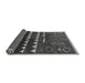 Sideview of Solid Gray Modern Rug, urb1253gry