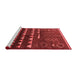 Modern Red Washable Rugs