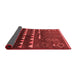 Solid Red Modern Area Rugs