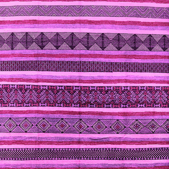 Machine Washable Solid Pink Modern Rug, wshurb1254pnk