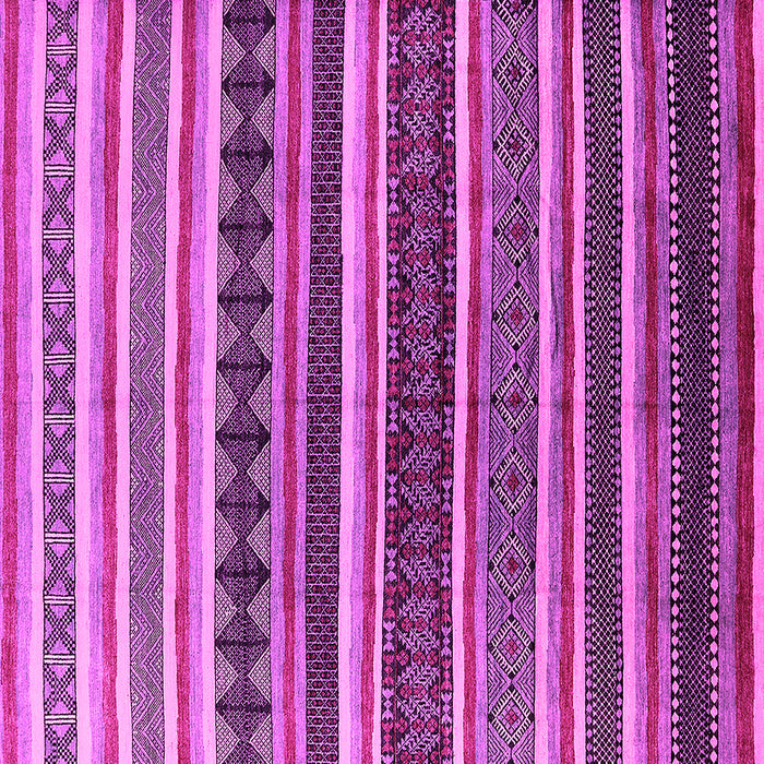 Square Solid Pink Modern Rug, urb1254pnk