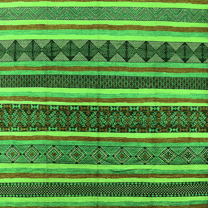 Solid Green Modern Rug, urb1254grn