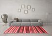 Modern Red Washable Rugs