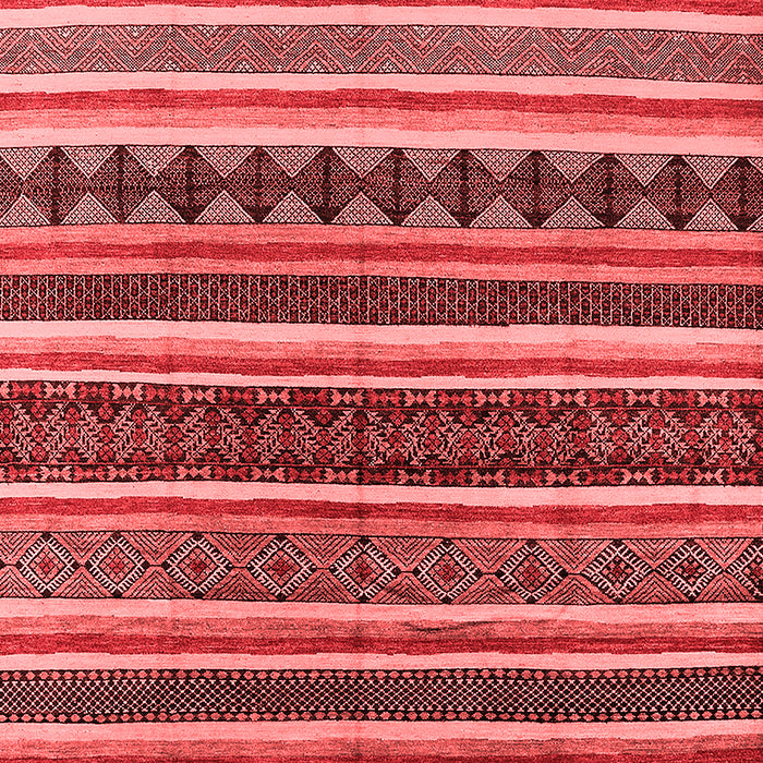 Solid Red Modern Area Rugs