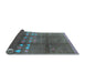 Sideview of Solid Light Blue Modern Rug, urb1255lblu