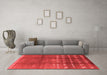 Modern Red Washable Rugs