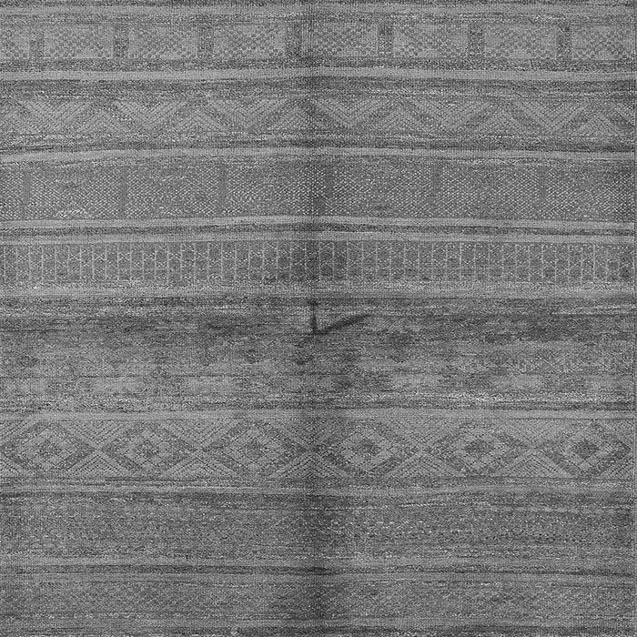 Square Solid Gray Modern Rug, urb1256gry