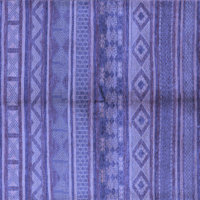 Square Solid Blue Modern Rug, urb1256blu