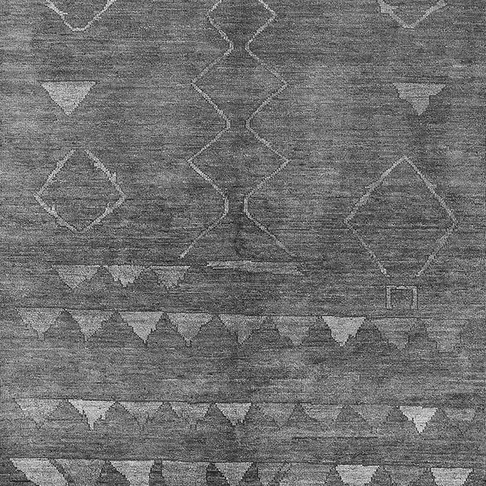 Solid Gray Modern Rug, urb1257gry