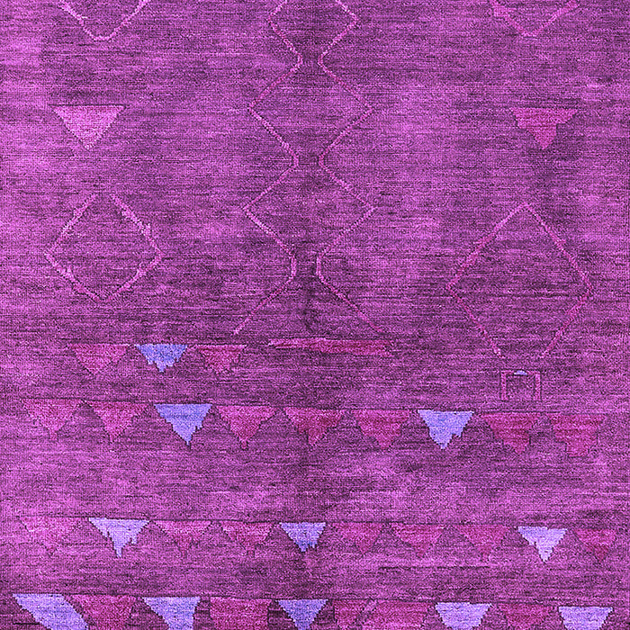 Solid Purple Modern Rug, urb1257pur
