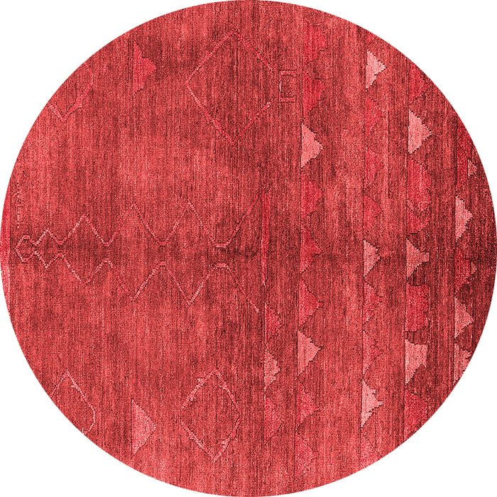 Solid Red Modern Rug, urb1257red