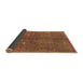 Sideview of Solid Brown Modern Rug, urb1257brn