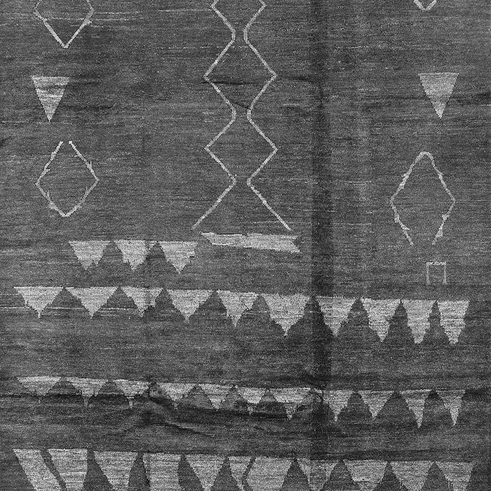 Solid Gray Modern Rug, urb1258gry