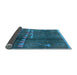 Sideview of Solid Light Blue Modern Rug, urb1258lblu