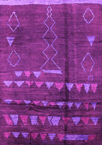 Solid Pink Modern Rug, urb1258pnk