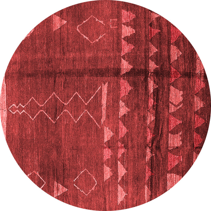 Solid Red Modern Rug, urb1258red