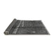 Sideview of Solid Gray Modern Rug, urb1258gry