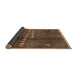 Sideview of Solid Brown Modern Rug, urb1258brn
