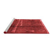 Modern Red Washable Rugs